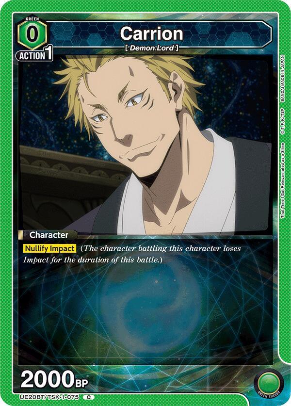 Carrion UE20BT/TSK-1-075 card from UE20BT: That Time I Got Reincarnated as a Slime