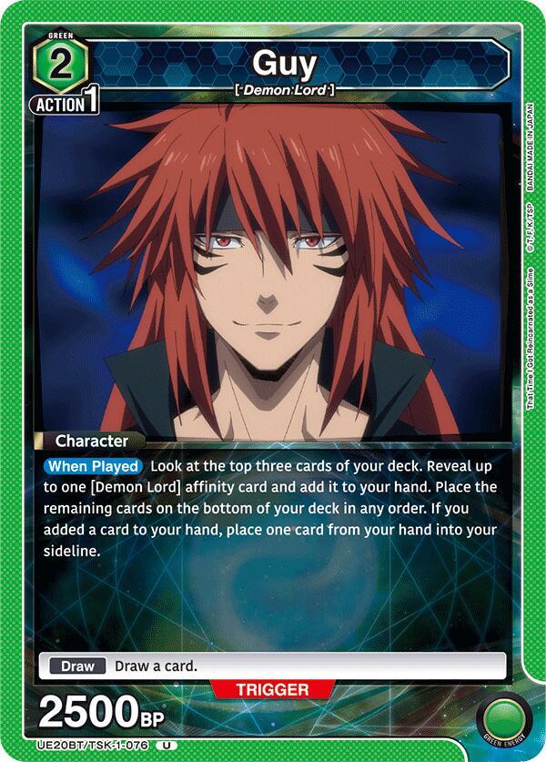 Guy UE20BT/TSK-1-076 card from UE20BT: That Time I Got Reincarnated as a Slime