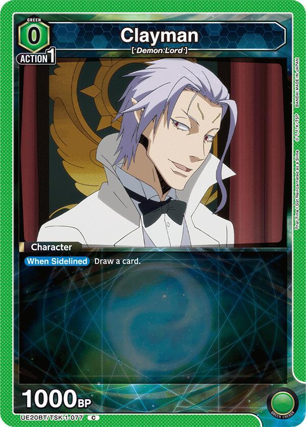Clayman UE20BT/TSK-1-077 card from UE20BT: That Time I Got Reincarnated as a Slime