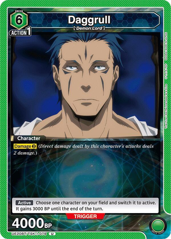 Daggrull UE20BT/TSK-1-079 card from UE20BT: That Time I Got Reincarnated as a Slime