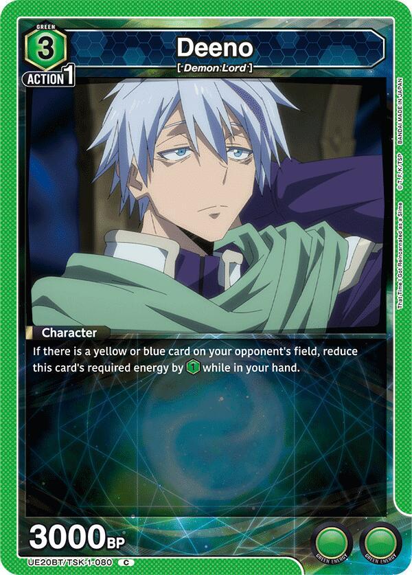 Deeno UE20BT/TSK-1-080 card from UE20BT: That Time I Got Reincarnated as a Slime