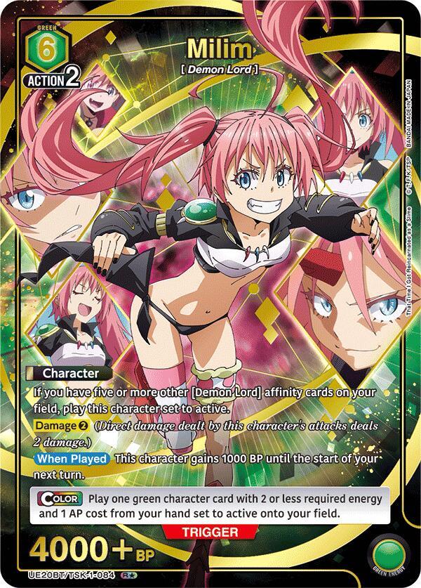 Milim (R*) UE20BT/TSK-1-084 card from UE20BT: That Time I Got Reincarnated as a Slime