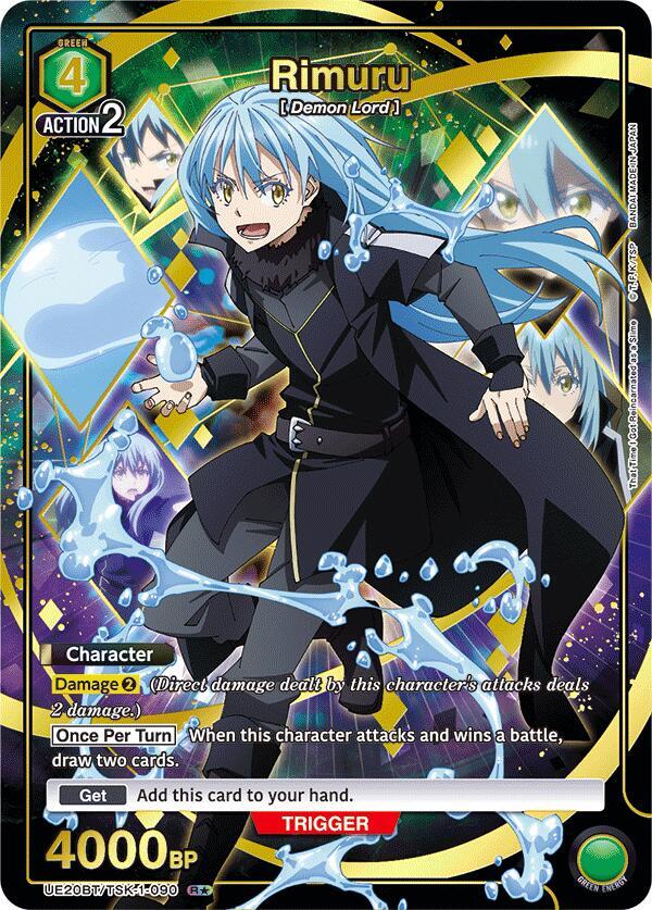 Rimuru (R*) UE20BT/TSK-1-090 card from UE20BT: That Time I Got Reincarnated as a Slime