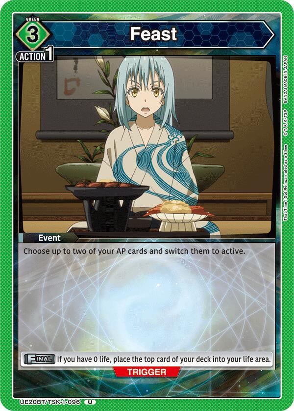 Feast UE20BT/TSK-1-096 card from UE20BT: That Time I Got Reincarnated as a Slime