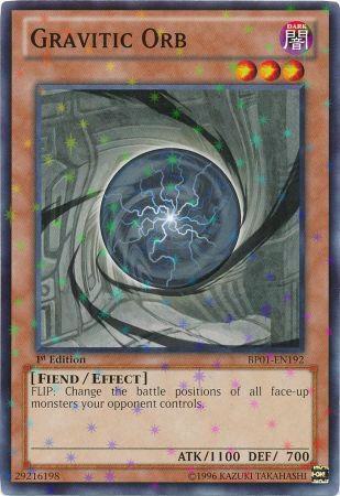 Gravitic Orb (Starfoil) BP01-EN192 card from Battle Pack: Epic Dawn