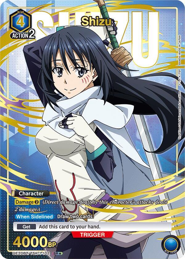 Shizu (SR*) UE20BT/TSK-1-102 card from UE20BT: That Time I Got Reincarnated as a Slime