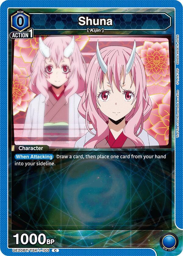Shuna UE20BT/TSK-1-103 card from UE20BT: That Time I Got Reincarnated as a Slime