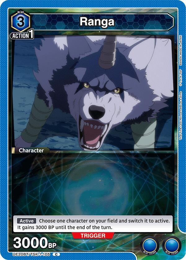 Ranga UE20BT/TSK-1-105 card from UE20BT: That Time I Got Reincarnated as a Slime