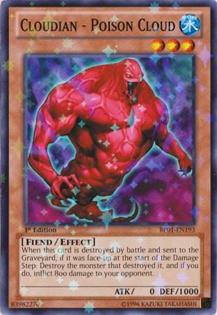 Cloudian - Poison Cloud (Starfoil) BP01-EN193 card from Battle Pack: Epic Dawn