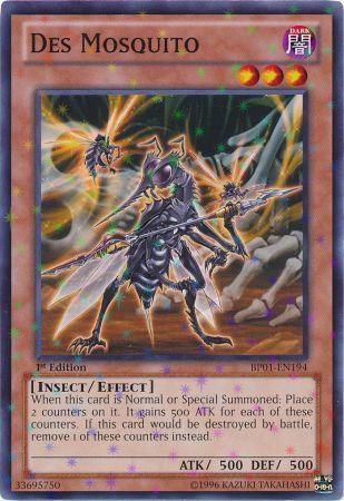 Des Mosquito (Starfoil) BP01-EN194 card from Battle Pack: Epic Dawn