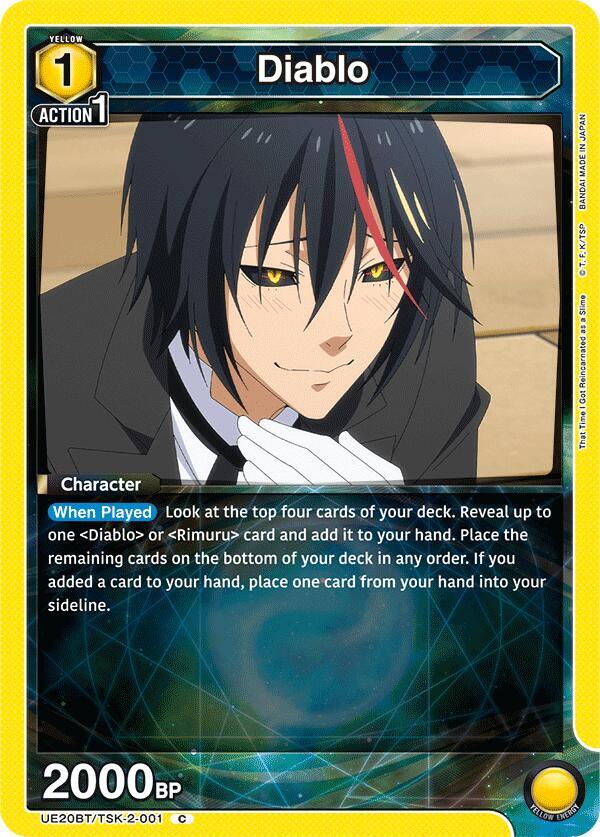 Diablo UE20BT/TSK-2-001 card from UE20BT: That Time I Got Reincarnated as a Slime