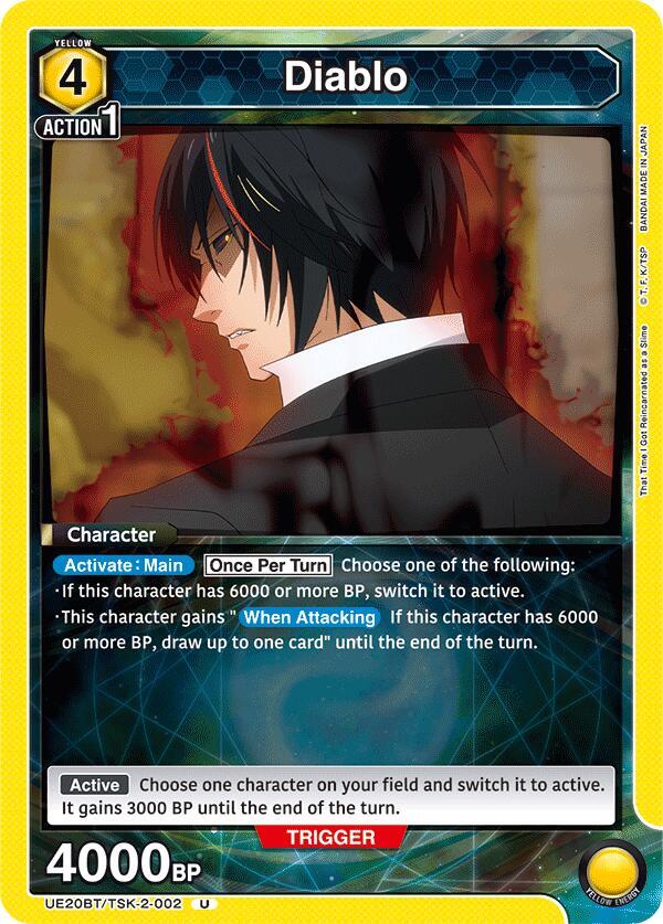 Diablo UE20BT/TSK-2-002 card from UE20BT: That Time I Got Reincarnated as a Slime