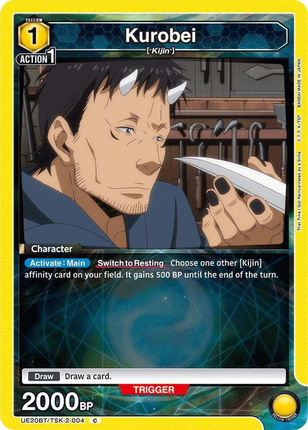 Kurobei UE20BT/TSK-2-004 card from UE20BT: That Time I Got Reincarnated as a Slime