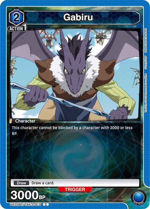 Gabiru UE20BT/TSK-2-013 card from UE20BT: That Time I Got Reincarnated as a Slime