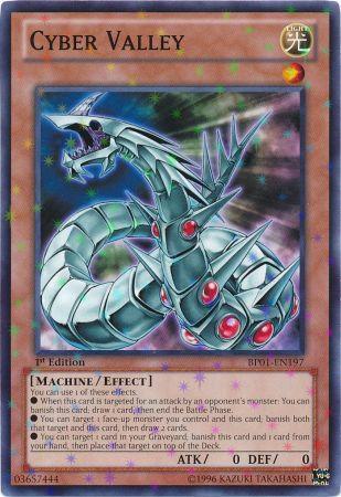Cyber Valley (Starfoil) BP01-EN197 card from Battle Pack: Epic Dawn