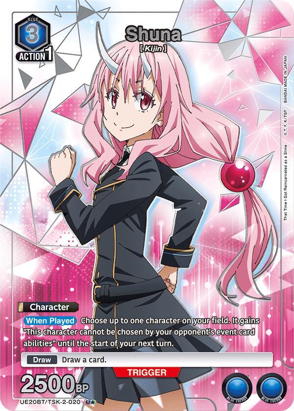 Shuna (U*) UE20BT/TSK-2-020 card from UE20BT: That Time I Got Reincarnated as a Slime