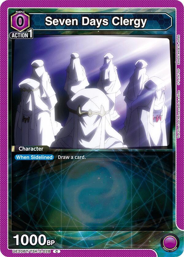Seven Days Clergy UE20BT/TSK-2-028 card from UE20BT: That Time I Got Reincarnated as a Slime