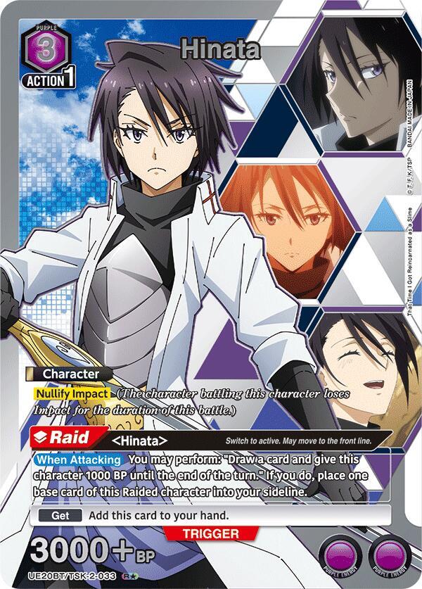 Hinata (R*) UE20BT/TSK-2-033 card from UE20BT: That Time I Got Reincarnated as a Slime