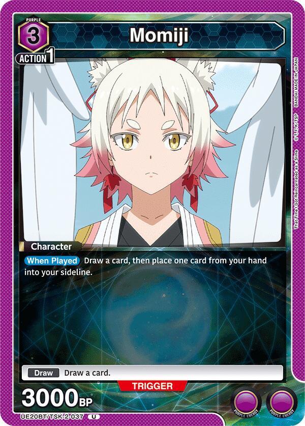 Momiji UE20BT/TSK-2-037 card from UE20BT: That Time I Got Reincarnated as a Slime