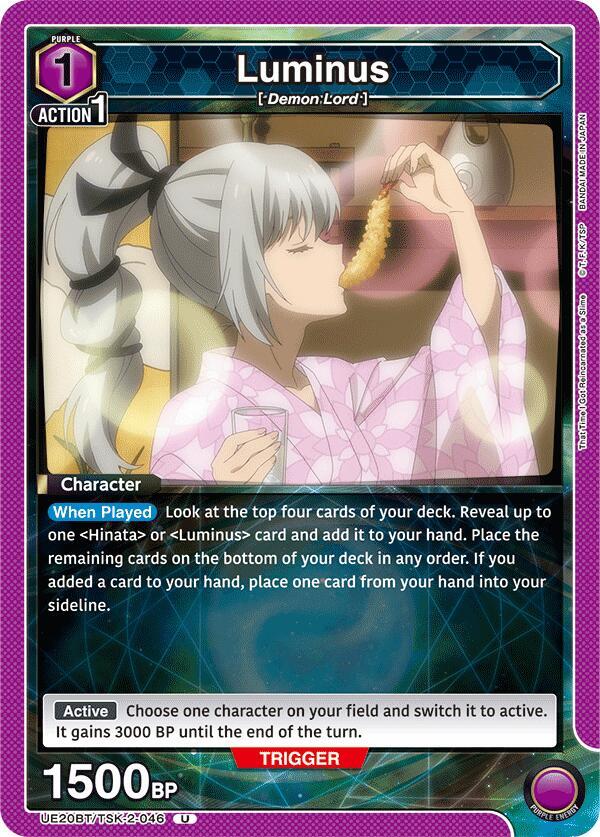 Luminus UE20BT/TSK-2-046 card from UE20BT: That Time I Got Reincarnated as a Slime