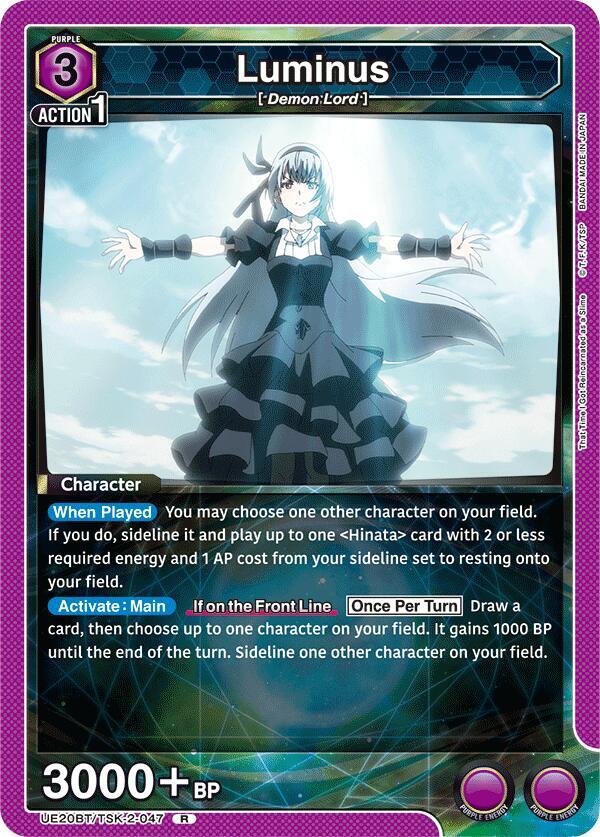 Luminus UE20BT/TSK-2-047 card from UE20BT: That Time I Got Reincarnated as a Slime