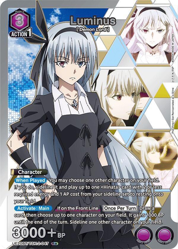 Luminus (R*) UE20BT/TSK-2-047 card from UE20BT: That Time I Got Reincarnated as a Slime