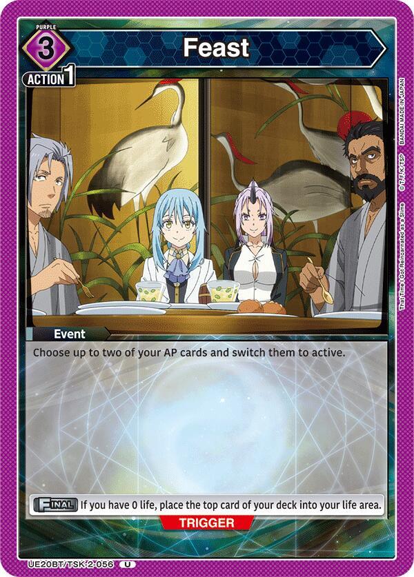 Feast UE20BT/TSK-2-056 card from UE20BT: That Time I Got Reincarnated as a Slime