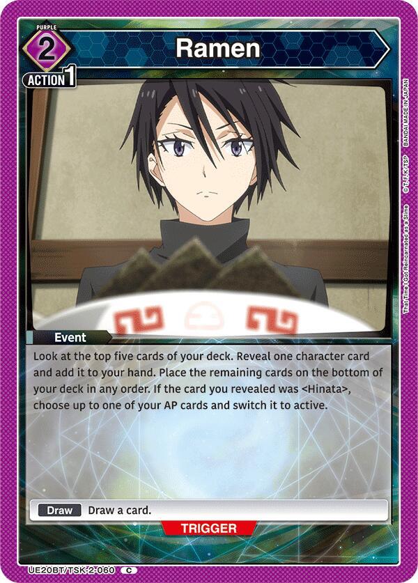 Ramen UE20BT/TSK-2-060 card from UE20BT: That Time I Got Reincarnated as a Slime