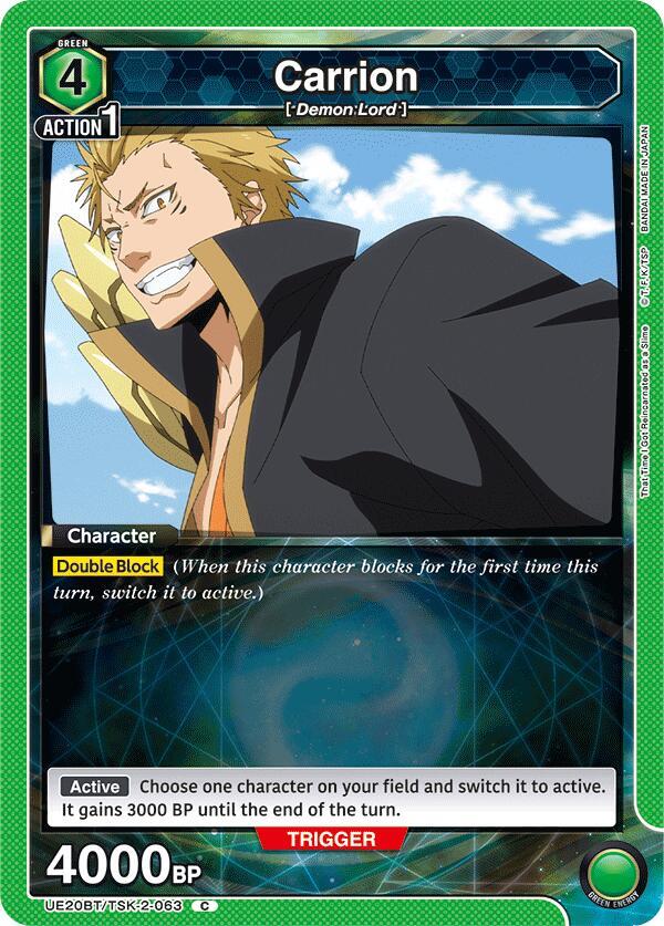 Carrion UE20BT/TSK-2-063 card from UE20BT: That Time I Got Reincarnated as a Slime