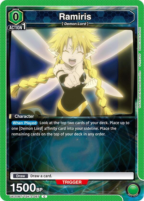 Ramiris UE20BT/TSK-2-067 card from UE20BT: That Time I Got Reincarnated as a Slime
