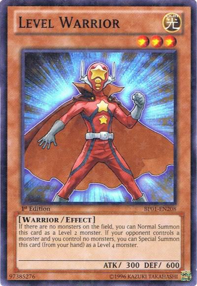 Level Warrior (Starfoil) BP01-EN208 card from Battle Pack: Epic Dawn