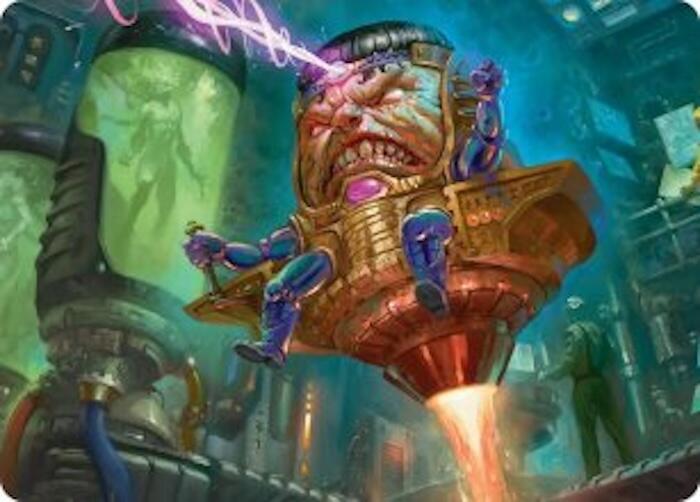 M.O.D.O.K. Art Card 9 card from Art Series: Marvel Super Heroes