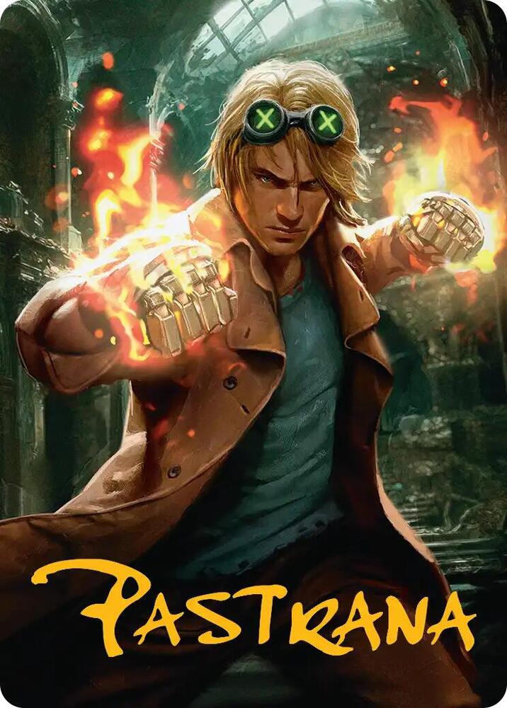 Chase Stein, Runaway Art Card (Gold-Stamped Signature) 43 card from Art Series: Marvel Super Heroes