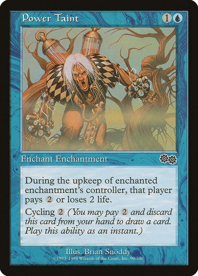 Power Taint 90 card from Urza's Saga