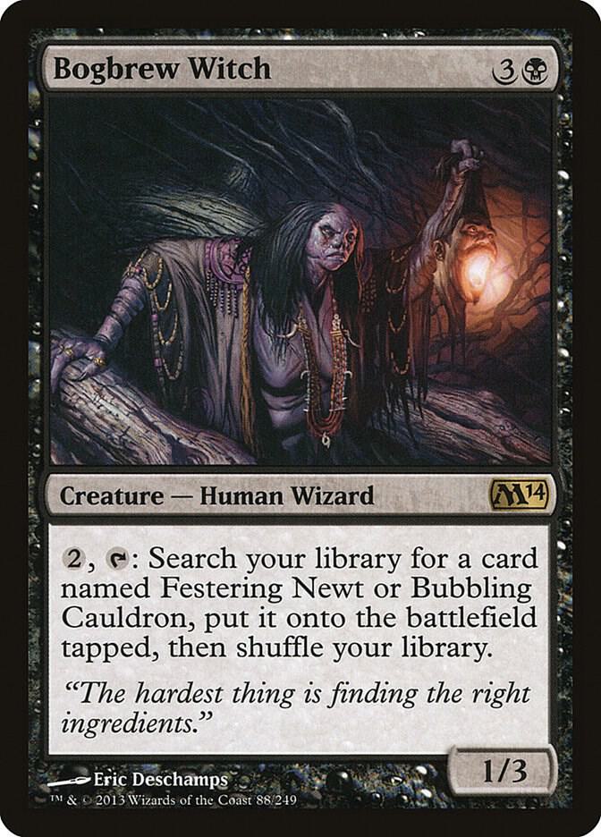 Bogbrew Witch 88 card from Magic 2014 (M14)