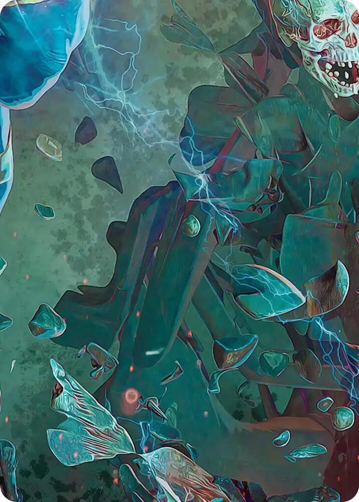 Thanos, the Mad Titan Art Card (6/9) card from Art Series: Marvel Super Heroes
