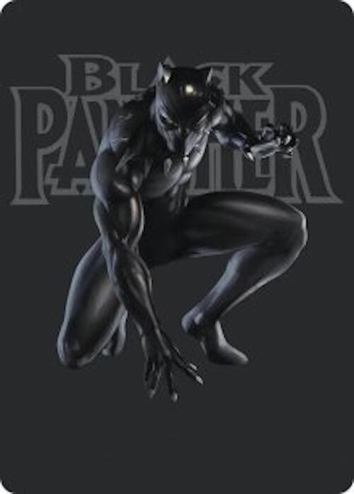 Black Panther, Hope Enduring Art Card 27 card from Art Series: Marvel Super Heroes