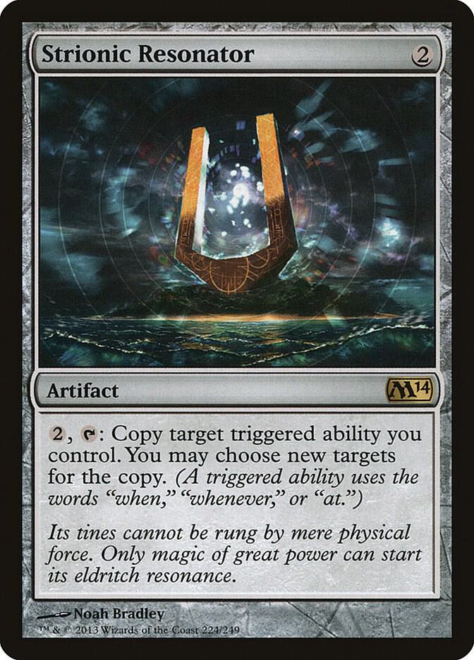 Strionic Resonator 224 card from Magic 2014 (M14)