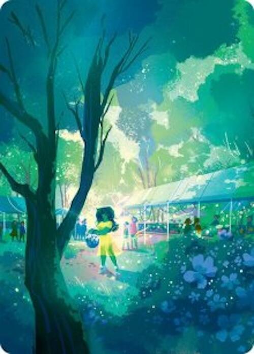 Forest Art Card 17 card from Art Series: Marvel Super Heroes