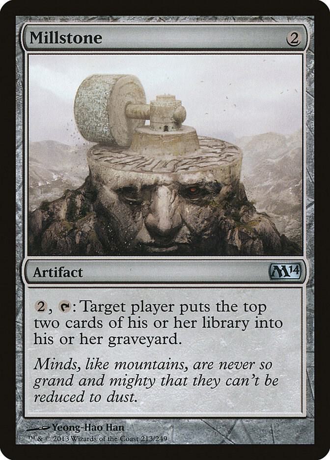 Millstone 213 card from Magic 2014 (M14)