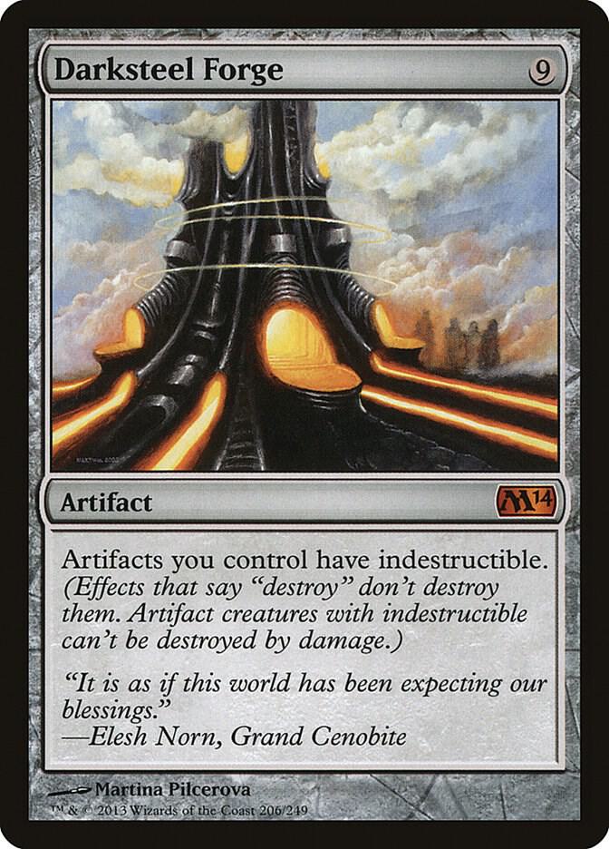 Darksteel Forge 206 card from Magic 2014 (M14)