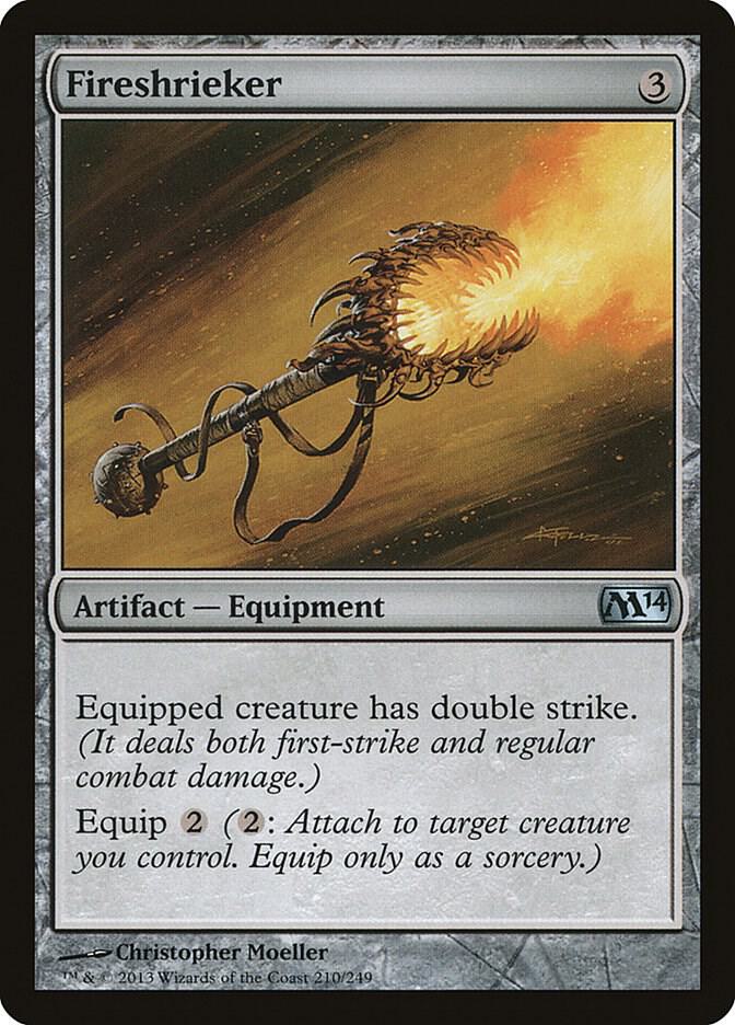 Fireshrieker 210 card from Magic 2014 (M14)