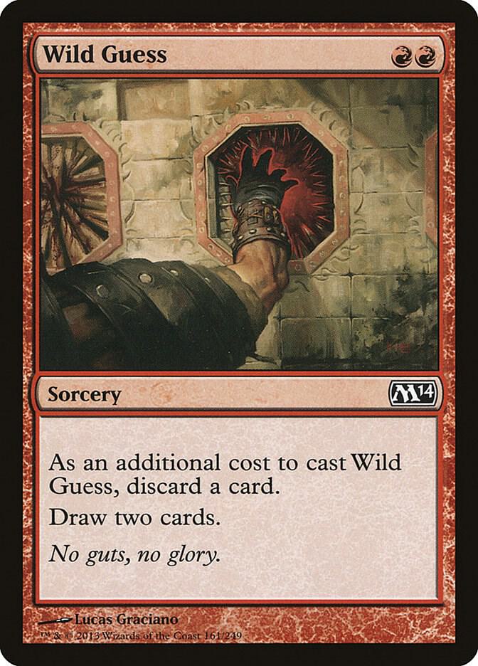 Wild Guess 161 card from Magic 2014 (M14)