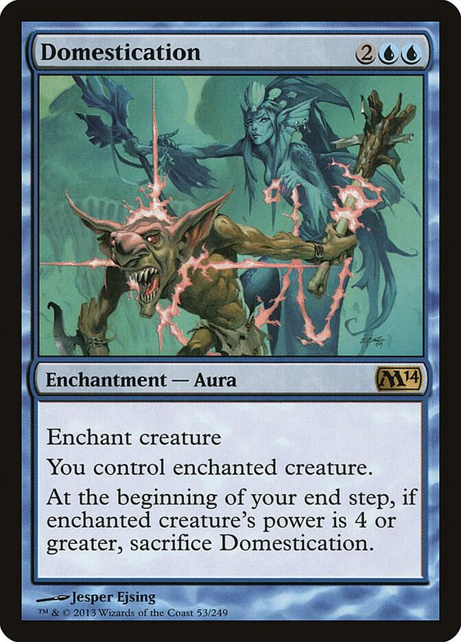 Domestication 53 card from Magic 2014 (M14)