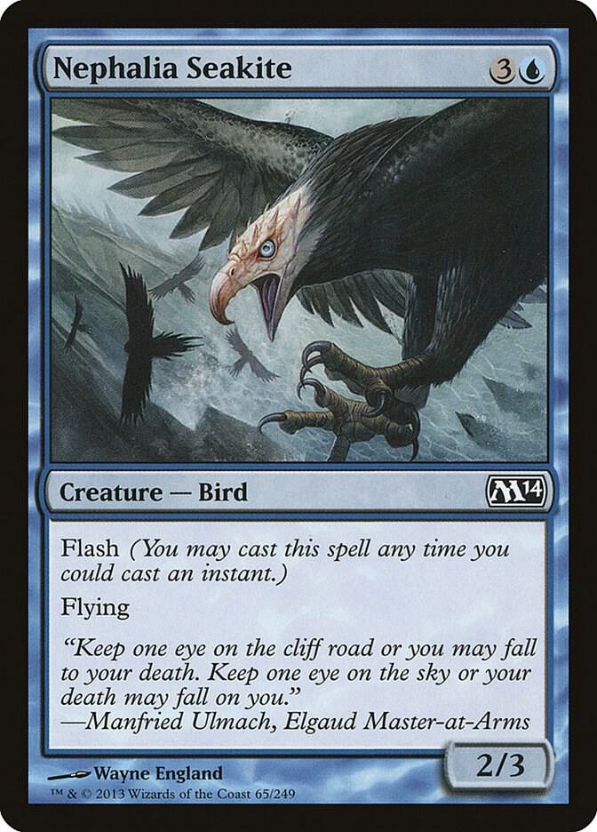 Nephalia Seakite 65 card from Magic 2014 (M14)