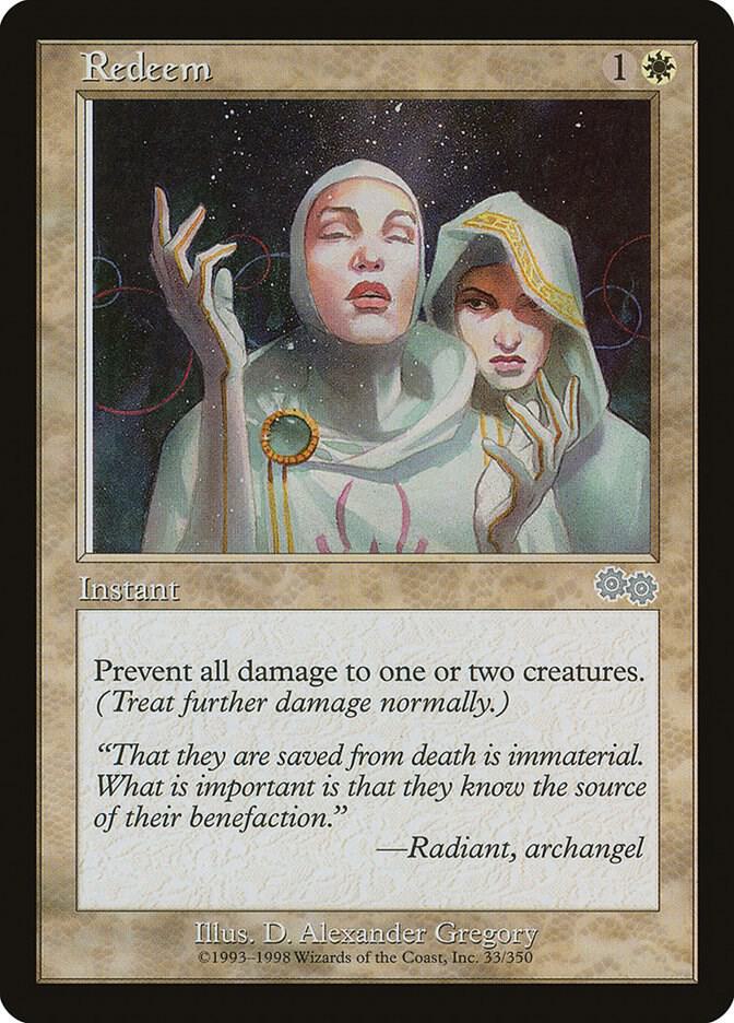 Redeem 33 card from Urza's Saga