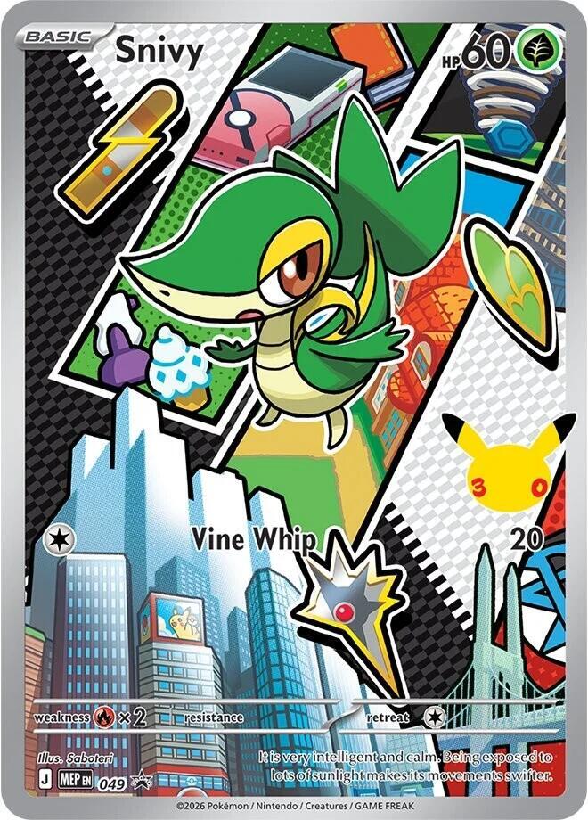 Snivy 049 card from ME: Mega Evolution Promo
