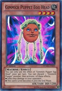 Gimmick Puppet Egg Head NUMH-EN005 card from Number Hunters