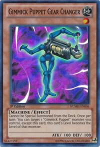 Gimmick Puppet Gear Changer NUMH-EN006 card from Number Hunters