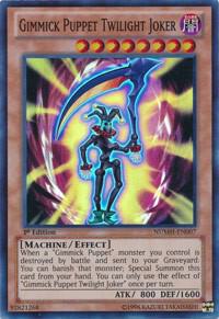 Gimmick Puppet Twilight Joker NUMH-EN007 card from Number Hunters
